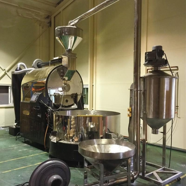 Complete coffee bean roasting machine 3