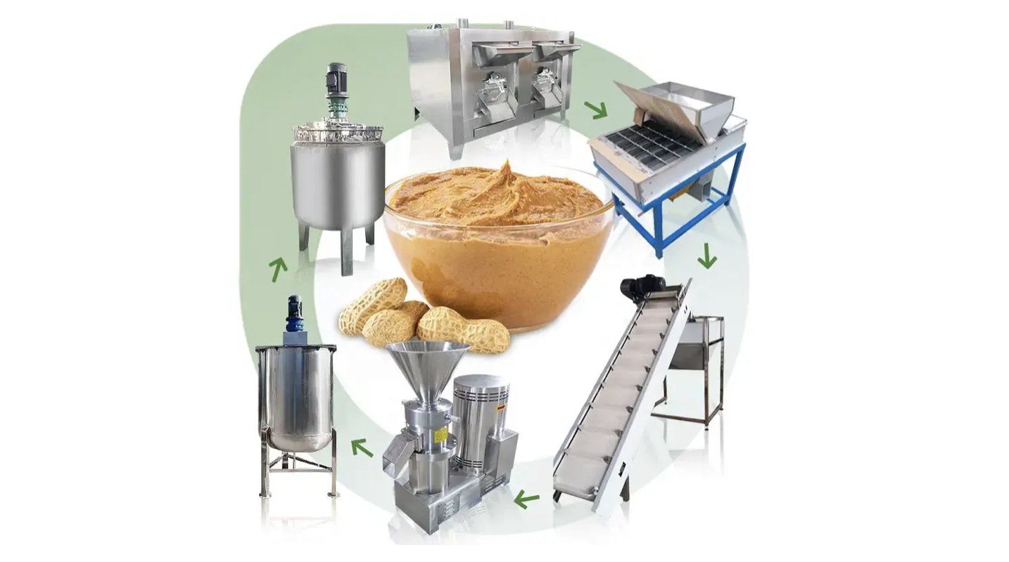 Profitable Opportunity For Modern Cashew Nut And Peanut Butter Production Efficiency