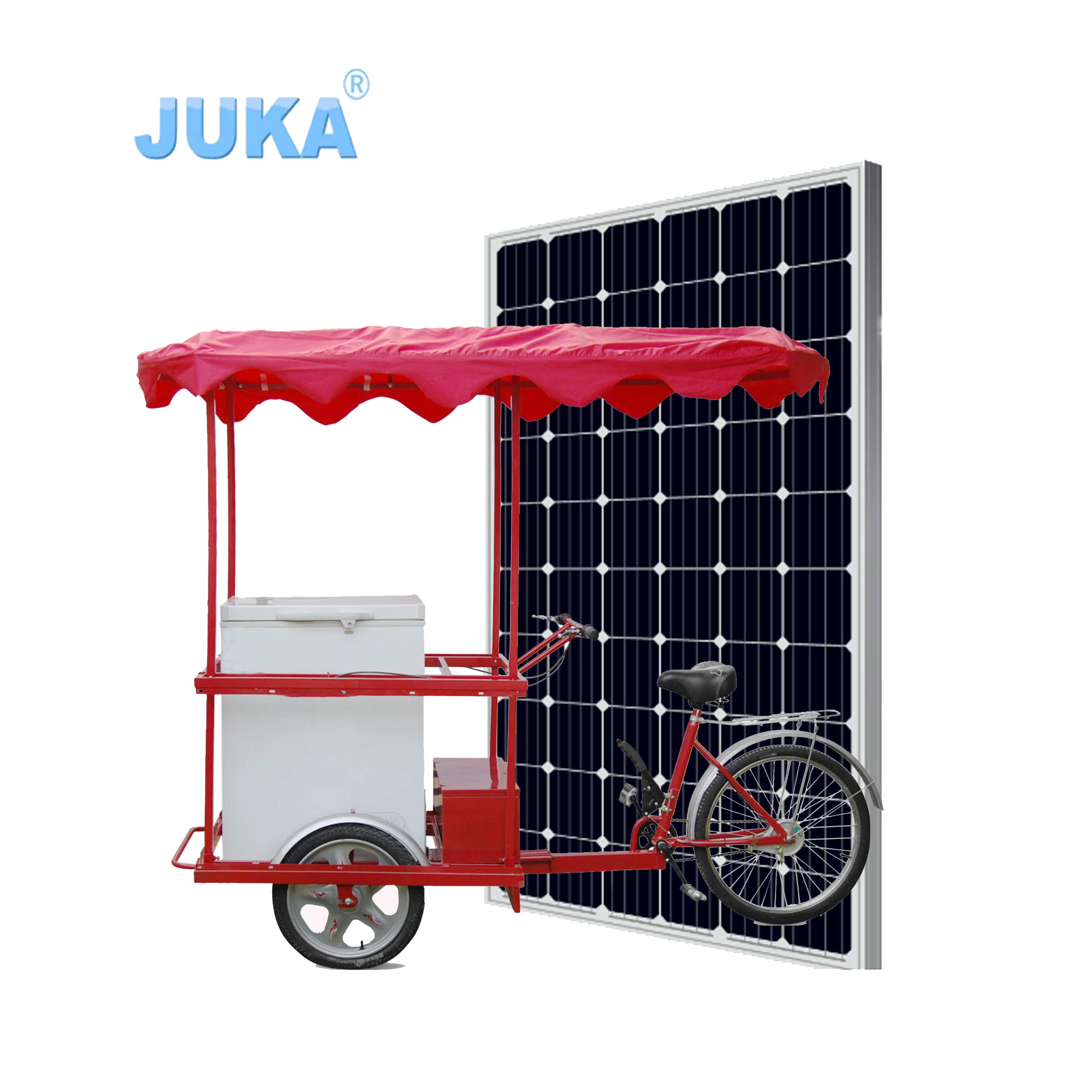 108 Liters Solar Ice Cream Tricycle 1
