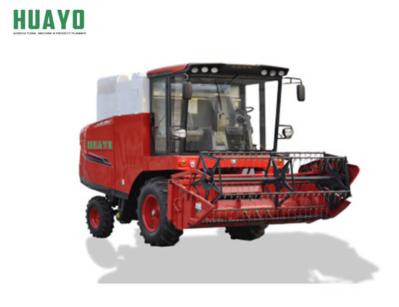 Combined Wheat harvester
