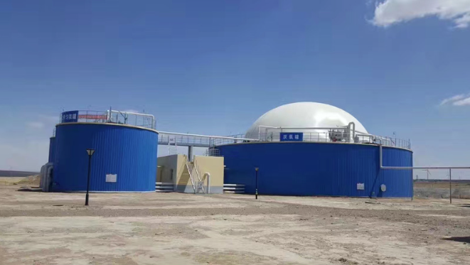  Integrated Biogas Anaerobic Fermentation Tank for CHP