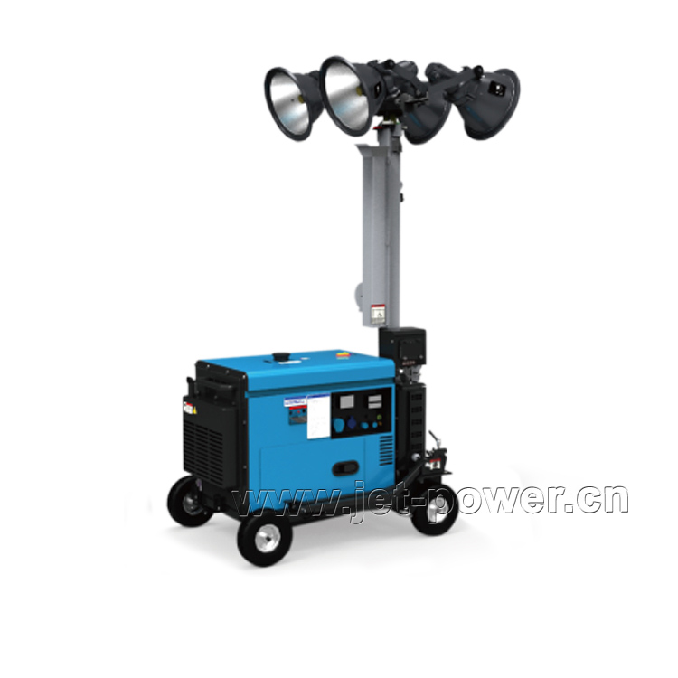 Portable Mobile Light Tower Generator Set - Fuzhou Jet Electric Machinery
